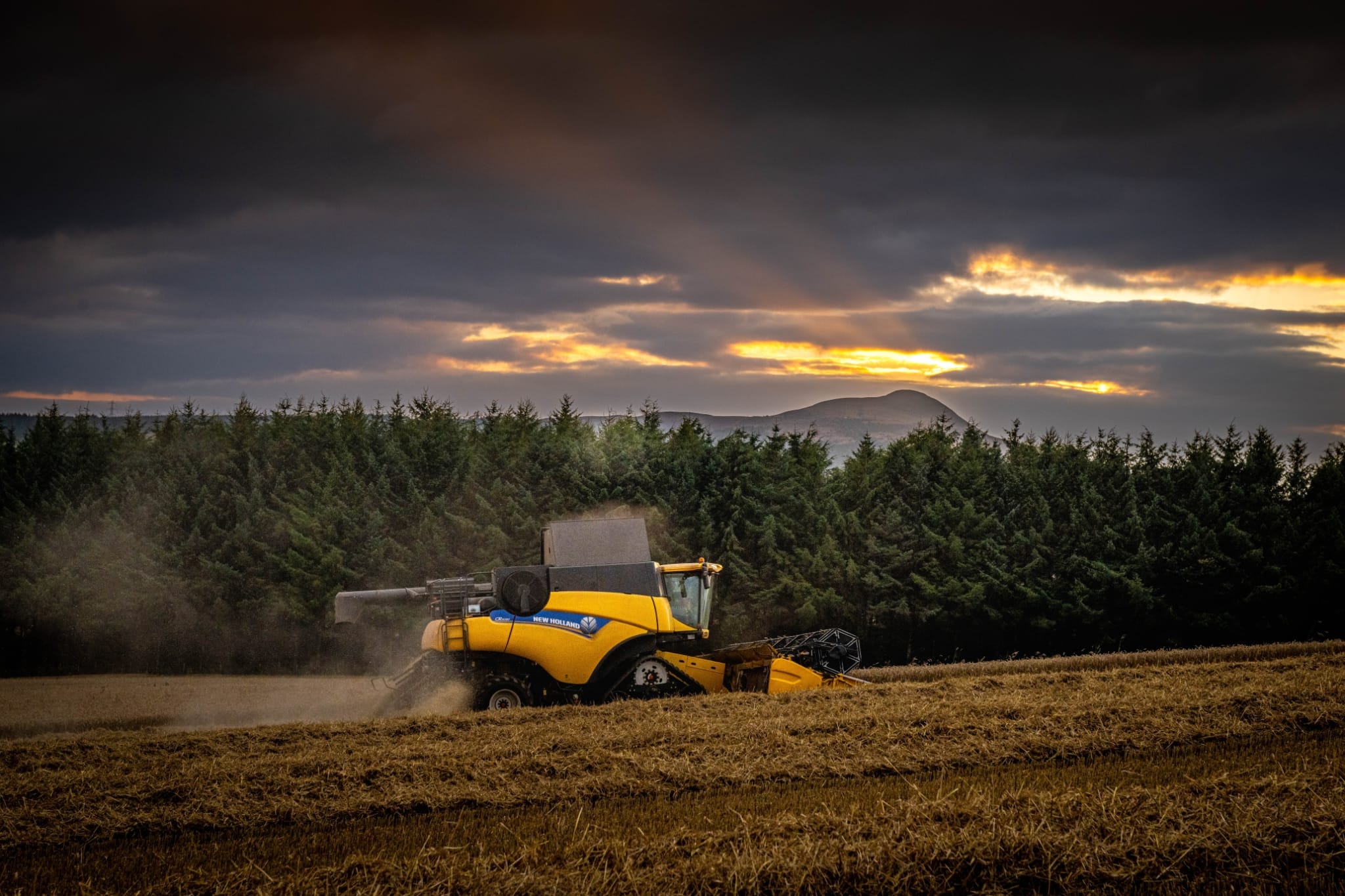 Arable farming at Balbirnie Home Farms — replace with your own photo